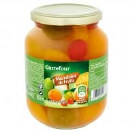 Fruits au sirop Carrefour