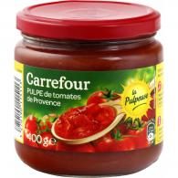 Pulpe de tomates de Provence Carrefour