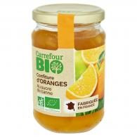 Confiture bio oranges Carrefour Bio