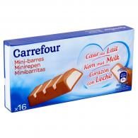 Barres chocolatées au lait Carrefour