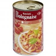 Plat cuisiné ravioli bolognaise Carrefour