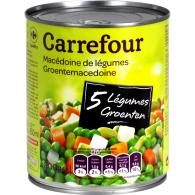 Macédoine 5 légumes Carrefour