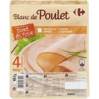 Blanc de poulet doré au four Carrefour