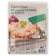 Mousse de canard Porto Carrefour