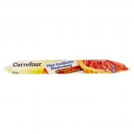 Pâte feuilletée pur beurre Carrefour