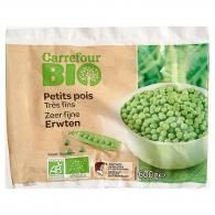 Petits pois bio très fins Carrefour Bio