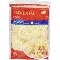 Emmental râpé fondant Carrefour