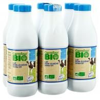 Lait demi-écrémé bio Carrefour Bio
