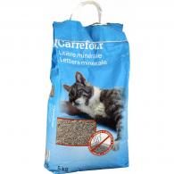 Litière pour chat minérale anti odeurs Carrefour