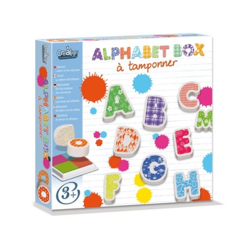 Alphabet à tamponner