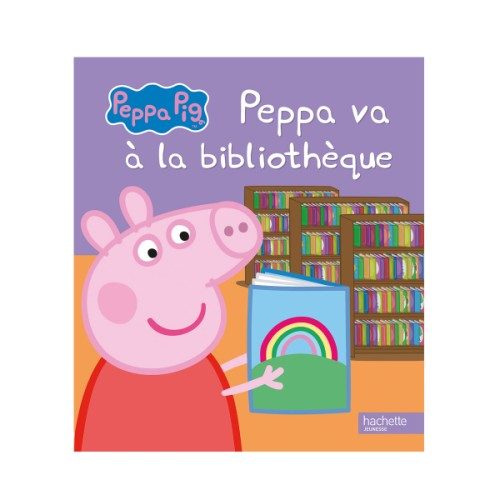 Livre Peppa va à la bibliothèque