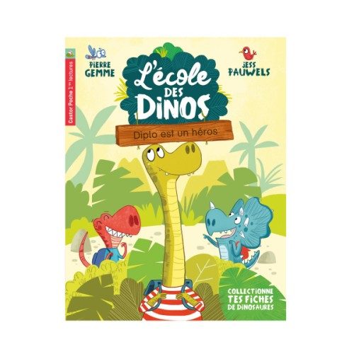 Livre L’école des dinos T1 Diplo est un héros