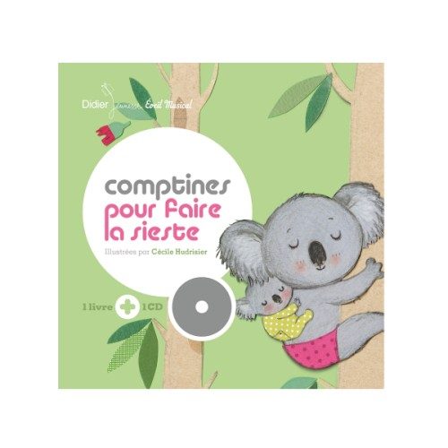 Livre-CD Comptines pour bien faire la sieste