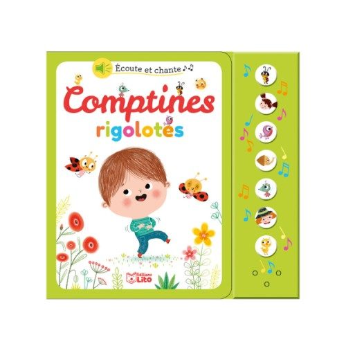 Livre sonore Comptines rigolotes