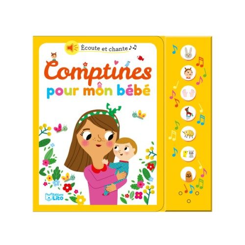 Livre sonore Comptines pour mon bébé