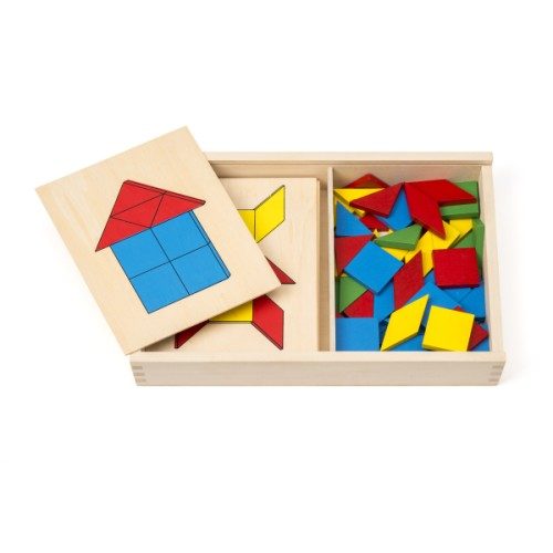Jeu de tangram et de reconnaissance des formes