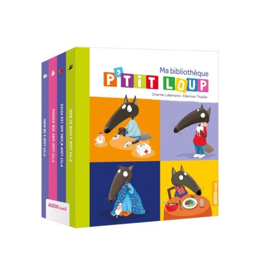 Livre Ma bibliothèque de P’tit Loup