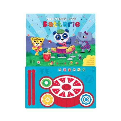 Livre sonore Mon premier livre batterie