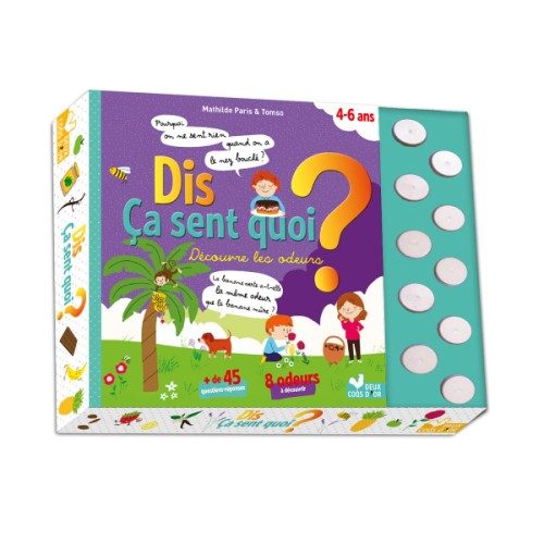 Livre Mon coffret Dis ça sent quoi ?