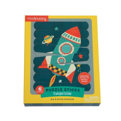 Puzzle sticks Transports 24 pièces