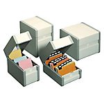Boîte à fiches – Acco Val-Rex – 105 x 150 mm – Classement en largeur – blanc