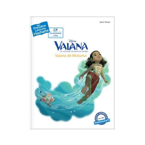 Livre Princesse Disney Vaiana Niveau CP J’apprends à lire