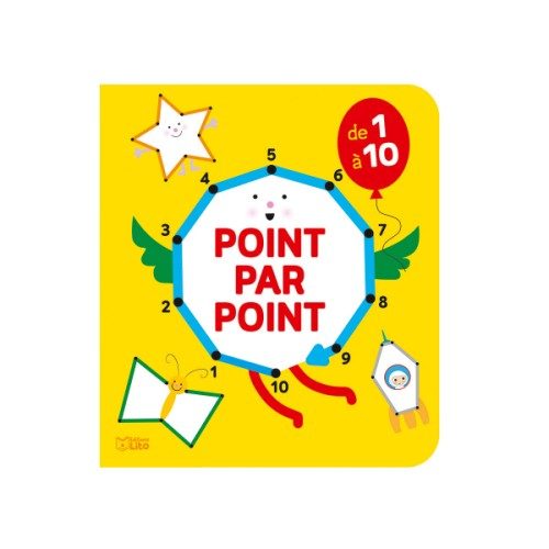 Livre Mon tout premier point à point de 1 à 10