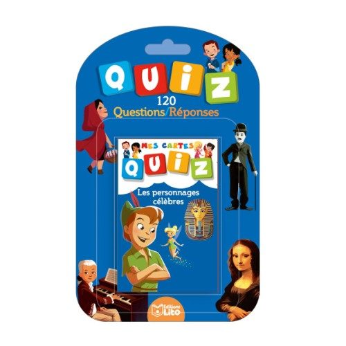 Mes cartes quiz Les personnages célèbres