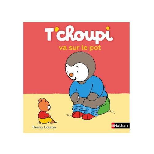 Livre T’choupi va sur le pot