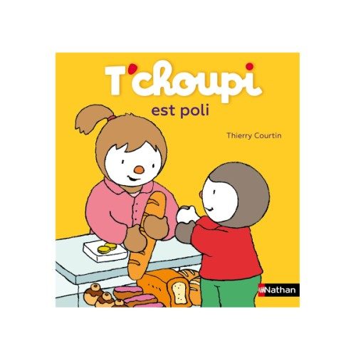 Livre T’choupi est poli
