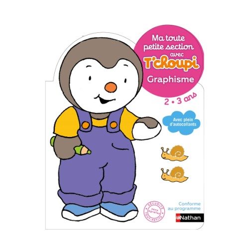 Livre Ma toute petite section avec T’choupi Graphisme