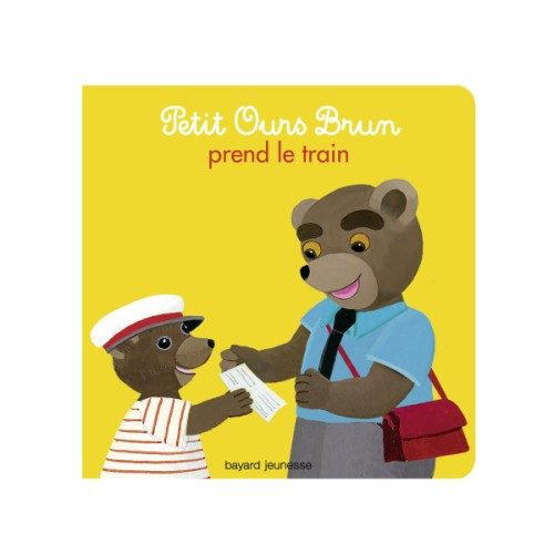 Livre Petit Ours Brun prend le train