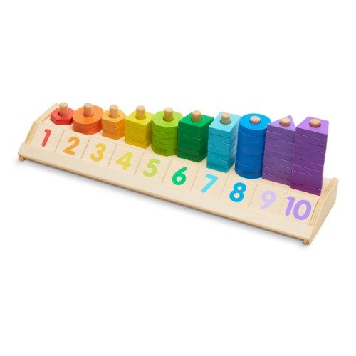 Empileur de formes et de comptage