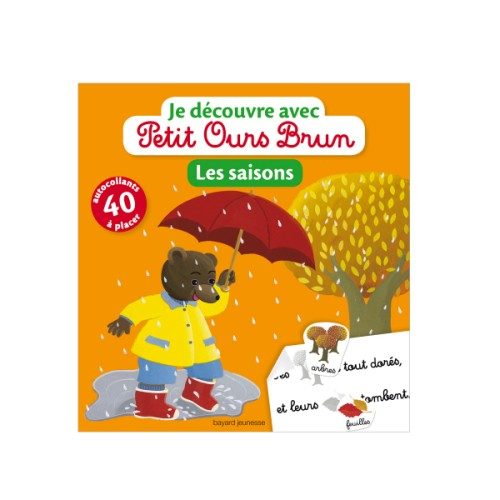 Livre Je découvre avec Petit Ours Brun Les saisons