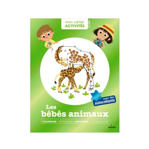 Livre Les bébés animaux Mon cahier d’activités