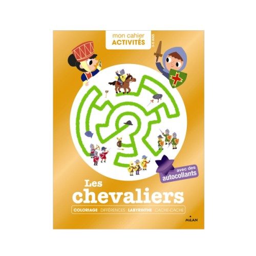 Livre Les chevaliers Mon cahier d’activités