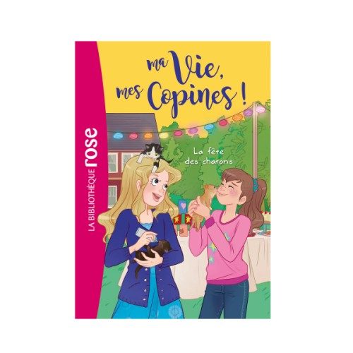 Livre Ma vie, mes copines T4 La fête des chatons