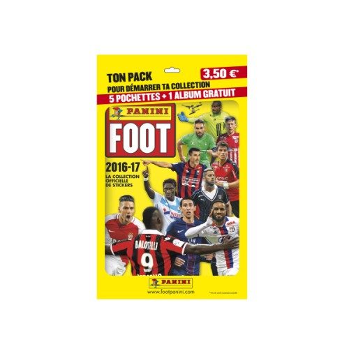 Foot stickers 2016-2017 Album 5 pochettes