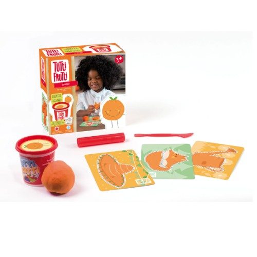 Mini kit de pâte à modeler orange parfumée