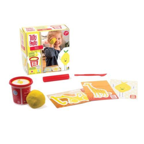 Mini kit de pâte à modeler jaune parfumée