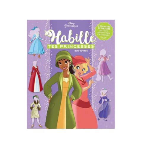 Livre Habille tes Princesses Bon voyage