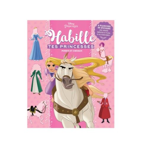 Livre Habille tes princesses Poney et chevaux