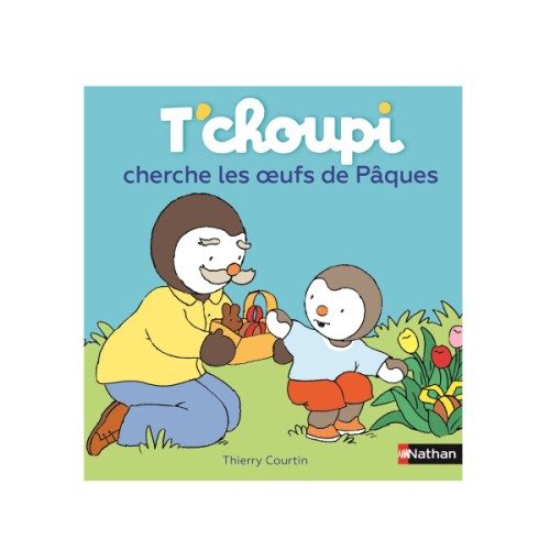 Livre T’choupi cherche les oeufs de Pâques