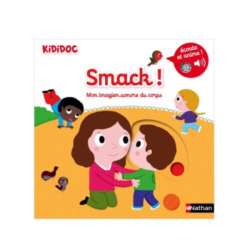 Livre Smack ! Mon imagier sonore du corps Kididoc