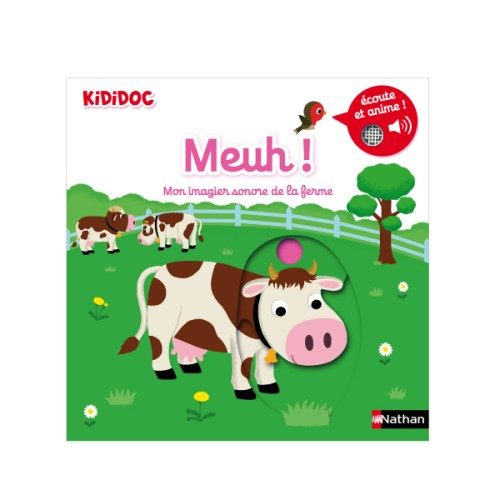Livre Meuh ! Mon imagier sonore de la ferme Kididoc