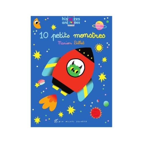 Livre 10 petits monstres Histoires animées