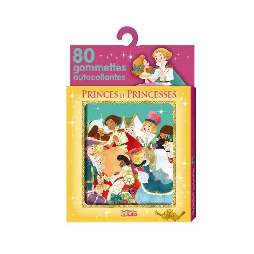 80 gommettes Princes et princesses