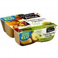 Compotes pommes poires Charles & Alice