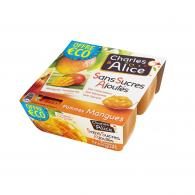 Compote pomme mangue Charles & Alice