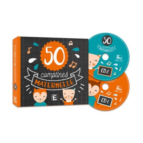 CD 50 comptines Maternelle